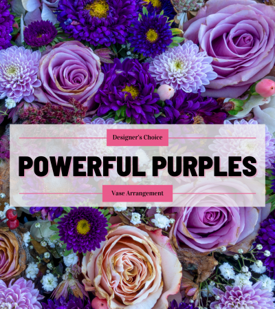 Powerful Purples - Designer's Choice Arrangement